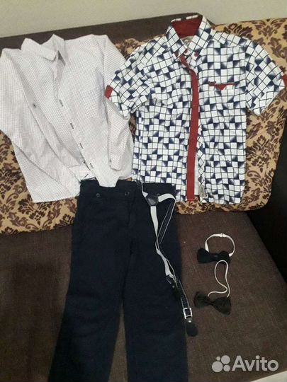 Рубашка и брюки на 6-7 лет