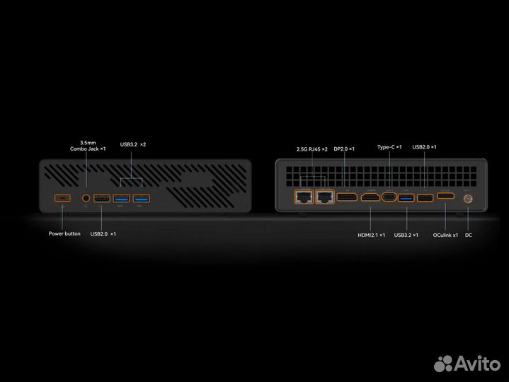 Мини пк minisforum MS-A1 8700G/8600G 96/64GB