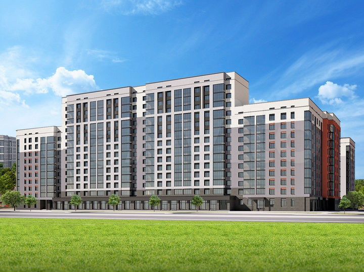 2-к. квартира, 57,7 м², 4/14 эт.