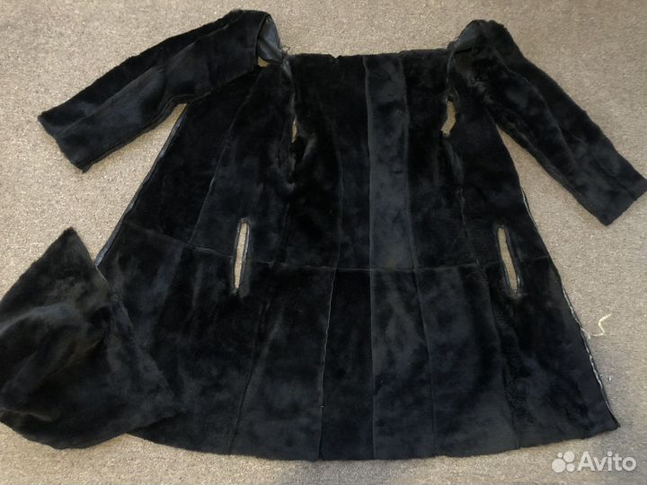 Куски дубленки из натуральной овчины