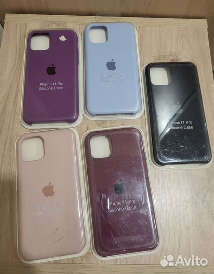 Комплект чехлов iPhone 11 pro