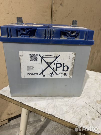 Аккумулятор varta 60ah бу