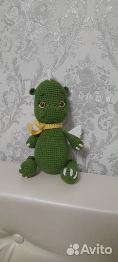 Динозавр ручной работы