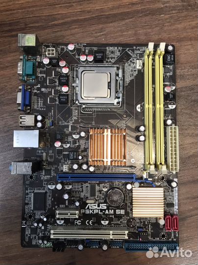 Материнская плата+процессор