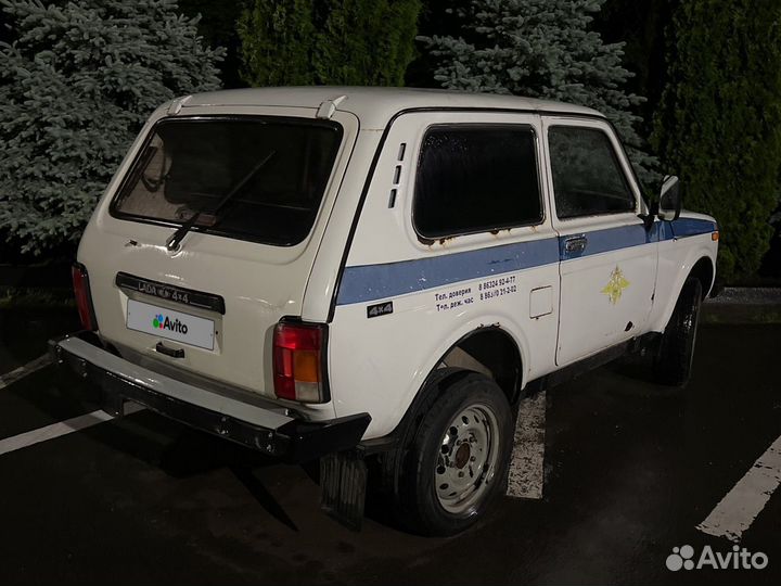 LADA 4x4 (Нива) 1.7 МТ, 2005, 70 000 км