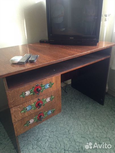 Комплект мебели городецкая роспись детская мебель