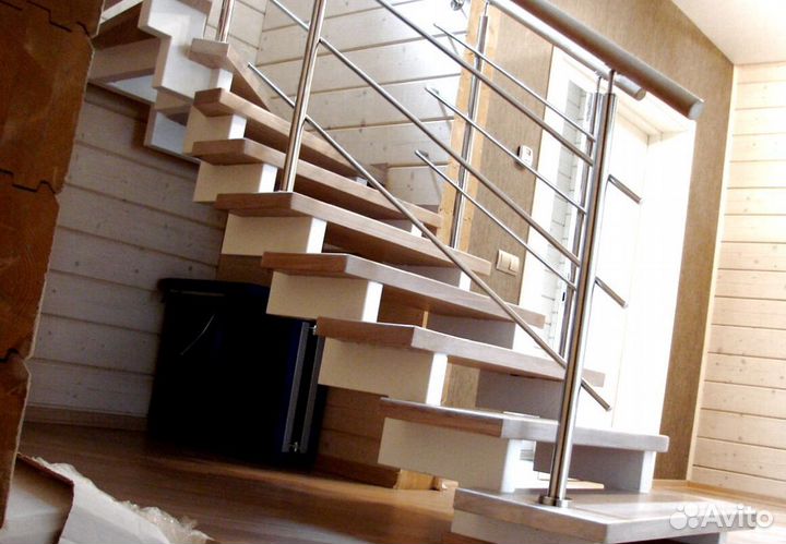 Обшивка ступеней Буком