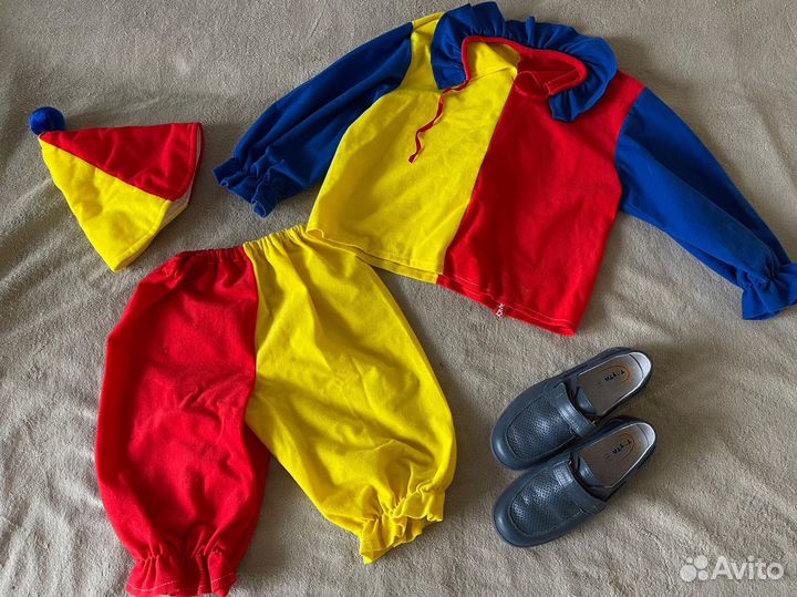 Костюм карнавальный детский, клоун