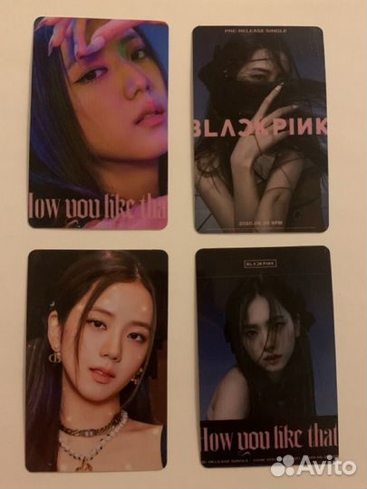 Карты k pop blackpink