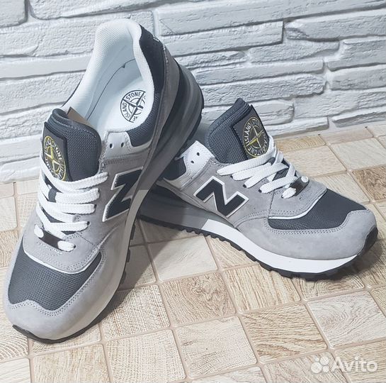 Не убиваемые кроссовки New Balance 574 («Замш» + «