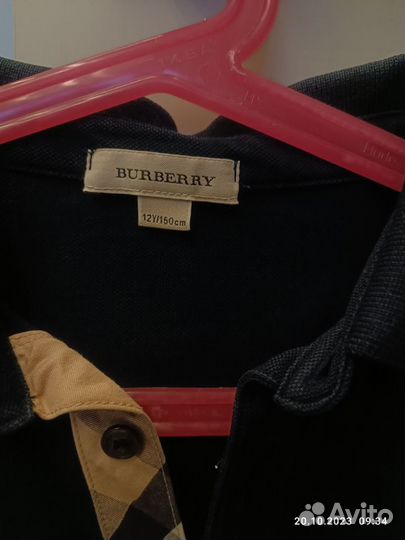 Джинсовка Zara 9-10 лет, лонг.Burberry 150 рост