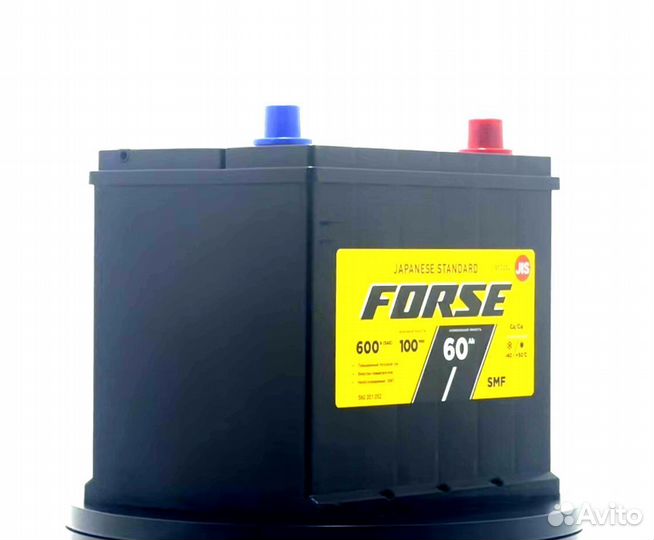 Аккумулятор forse Asia 6CT- 60 VL (0) D23