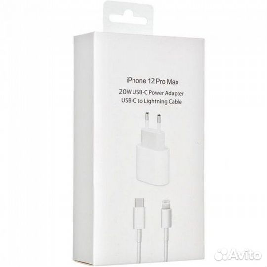 Apple блок 20w + шнур type c