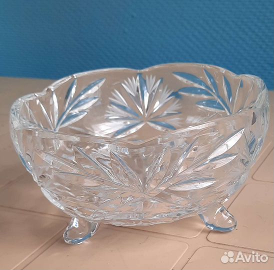 Салатницы хрустальные