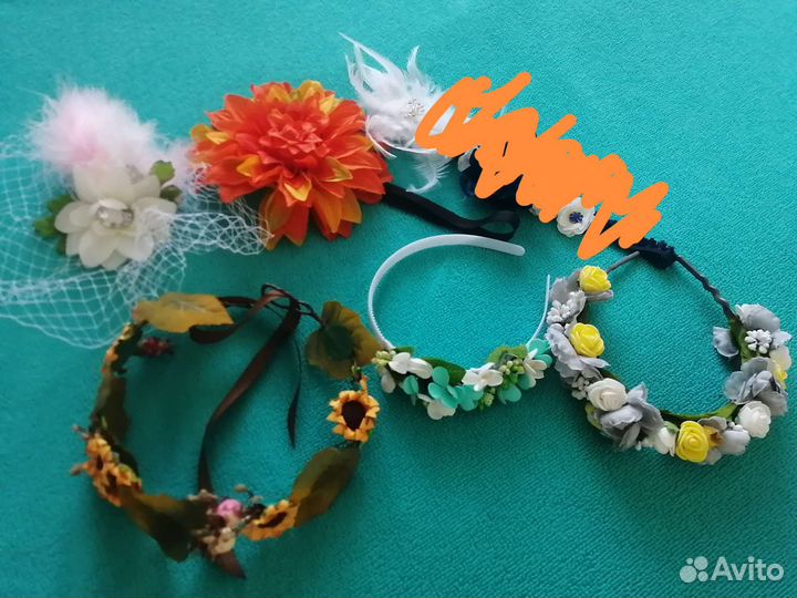 Ободки, повязки, резиночки