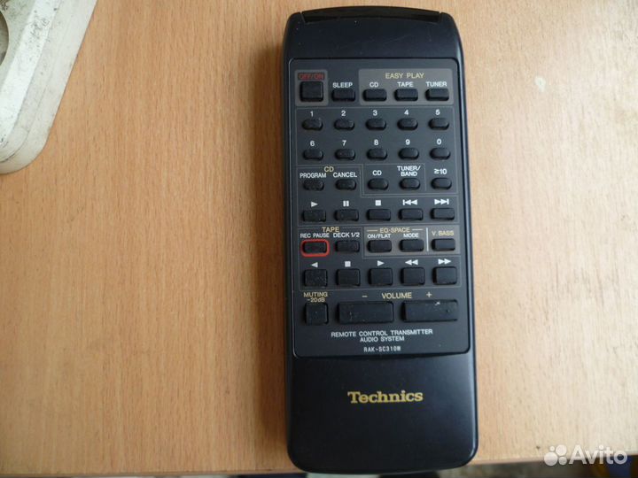 Пульт Technics RAK-SC310W