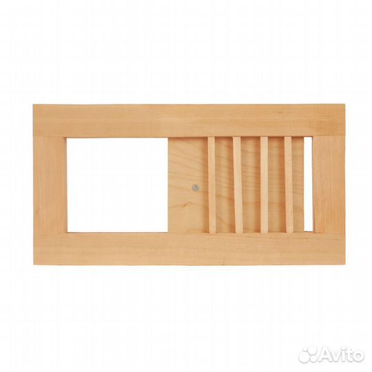 Вент. решетка с задвижкой малая Ольха (вжр)