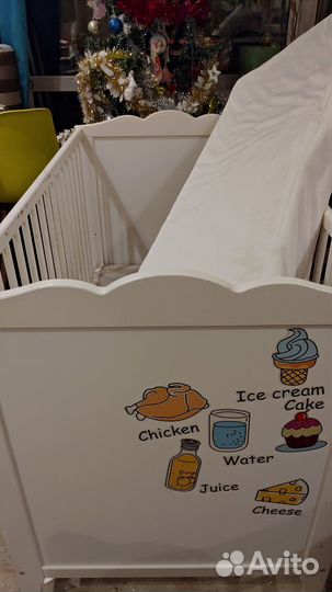 Продам детскую кровать IKEA