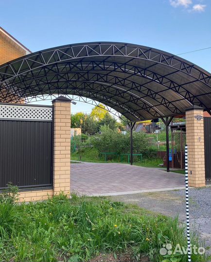 Металлический навес