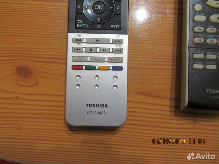Пульт для телевизора tosiba