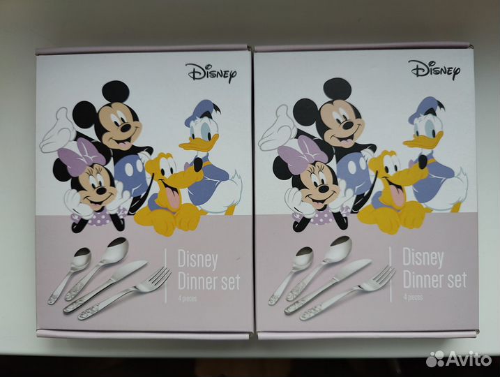 Набор детских столовых приборов Disney dinner set