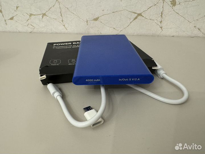 Powerbank 4000 аккумулятор