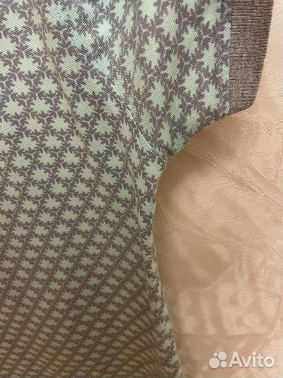 Поло мужское с принтом