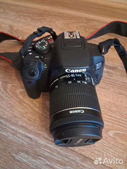 Зеркальный фотоаппарат canon 700d