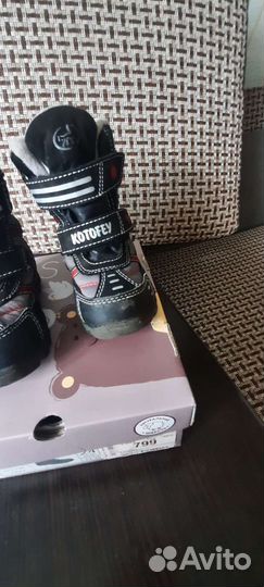 Ботинки зимние 22 размер