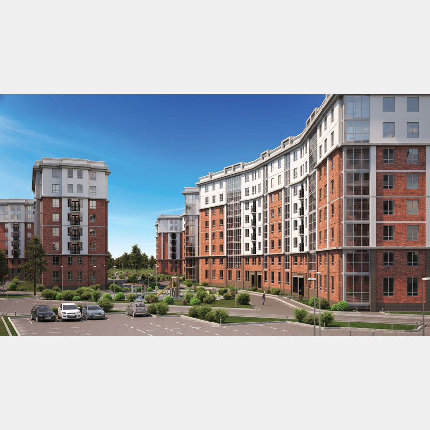 1-к. квартира, 45,8 м², 3/8 эт.