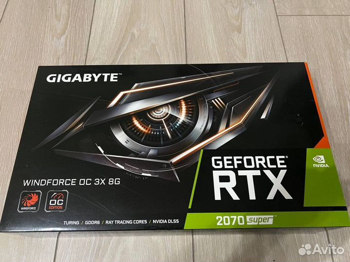 Видеокарта Nvidia RTX 2070 super