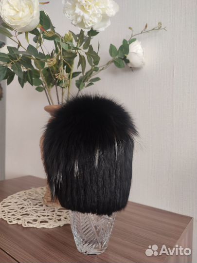 Шапка зимняя меховая женская