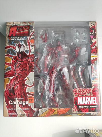 Amazing yamaguchi revoltech venom carnage