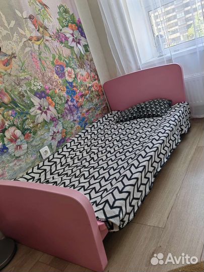 Детская кровать от 3 лет с матрасом бу IKEA