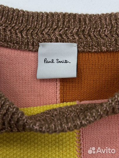 Джемпер женский Paul Smith в стиле пэчворк