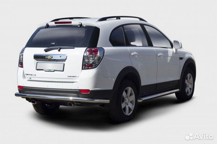 Защита бампера заднего Chevrolet Captiva