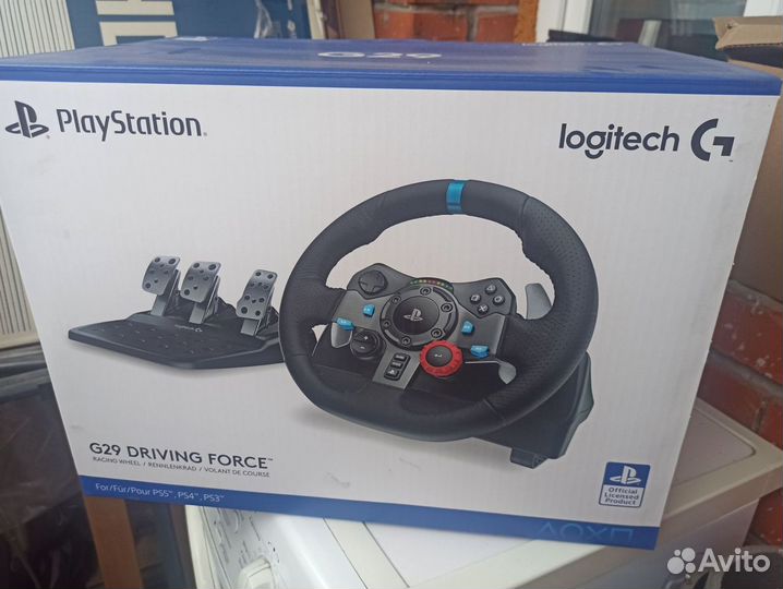 Игровой руль logitech driving force G29