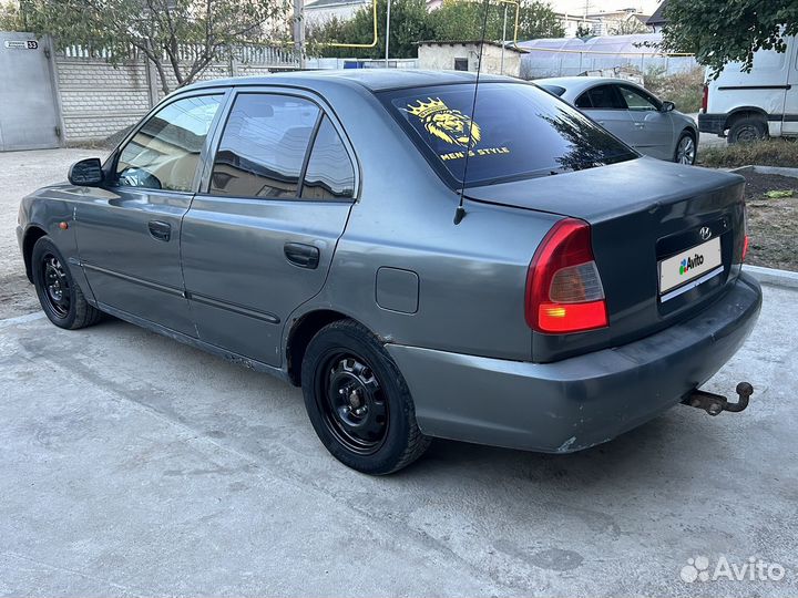 Hyundai Accent 1.5 МТ, 2003, 255 000 км