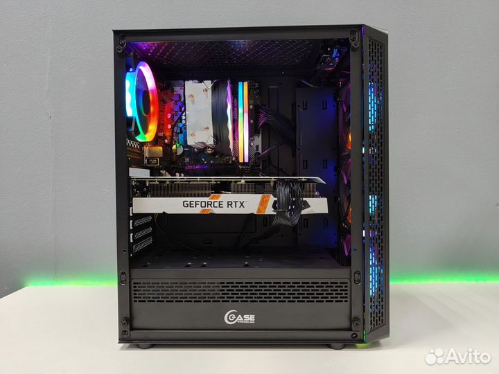 Игровой Компьютер RTX 3060 12Gb и Ryzen 5 5500