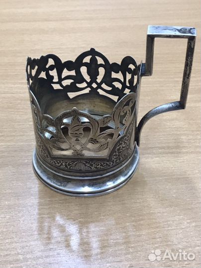 Подстаканник серебро СССР