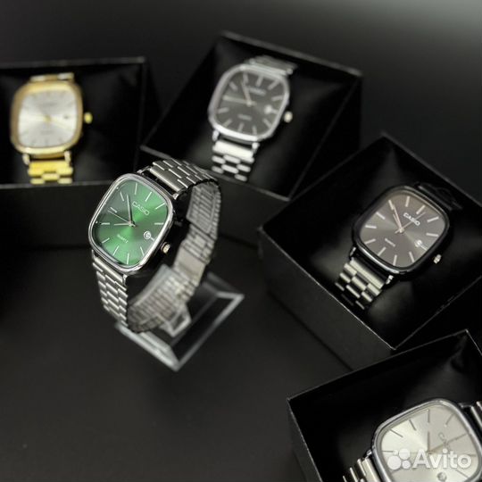 Часы casio vintage Square quartz