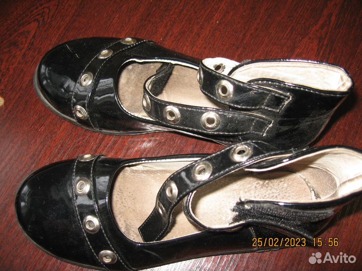 Туфли детские для девочки 35 размер
