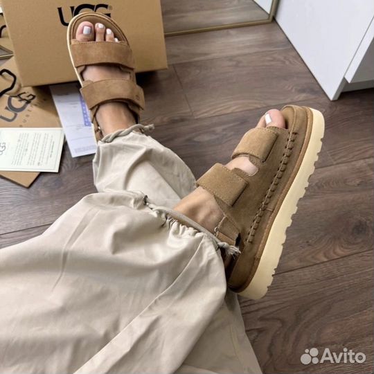 Босоножки UGG натуральная замша