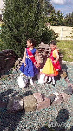 Платье для девочки 4-6 лет