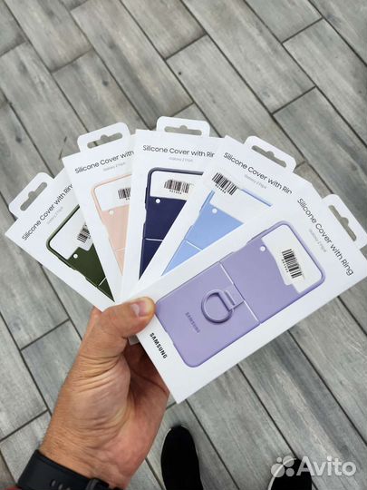 Чехол на Z flip 4 Оригинал (все виды) Eac Kz