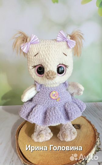 Сова, медвежонок игрушки ручная работа