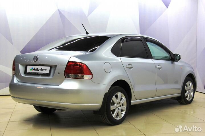 Volkswagen Polo 1.6 AT, 2012, 198 641 км