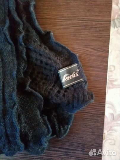 Женский шарфик, перчатки