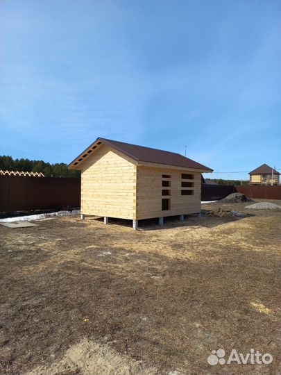 Строительство бань из бруса