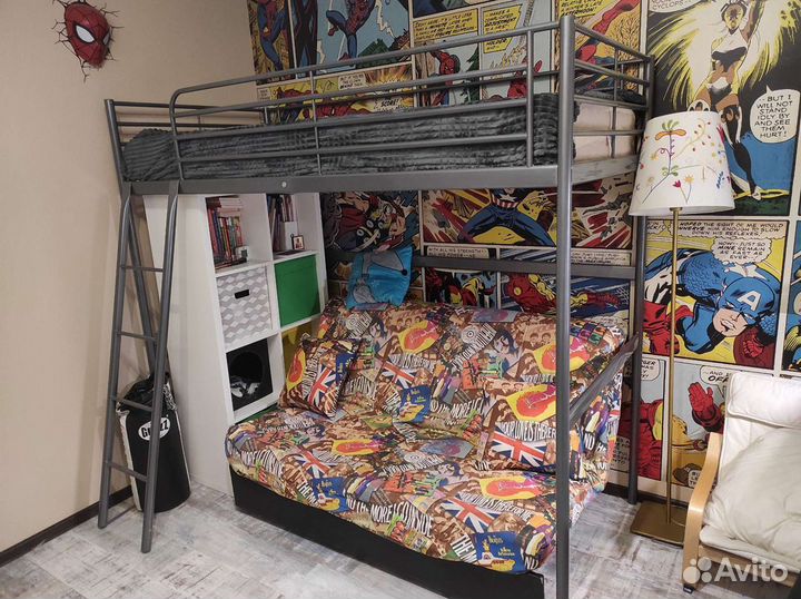 Кровать двухьярусная IKEA